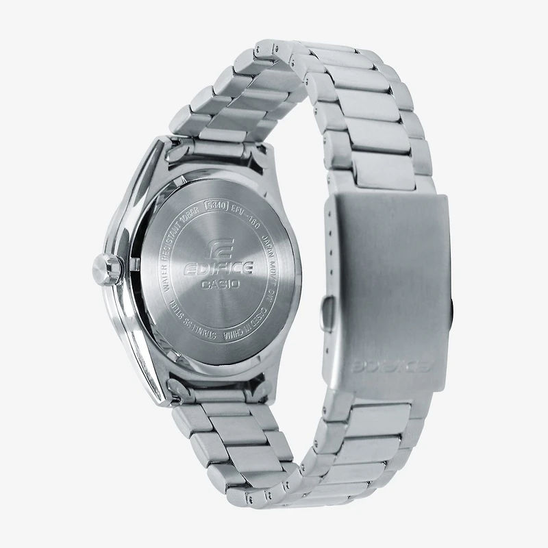 Casio Ediface Mens Silver Tone Stainless Steel Bracelet Watch Efv160d-1av