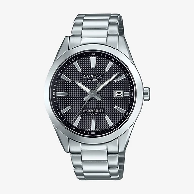 Casio Ediface Mens Silver Tone Stainless Steel Bracelet Watch Efv160d-1av