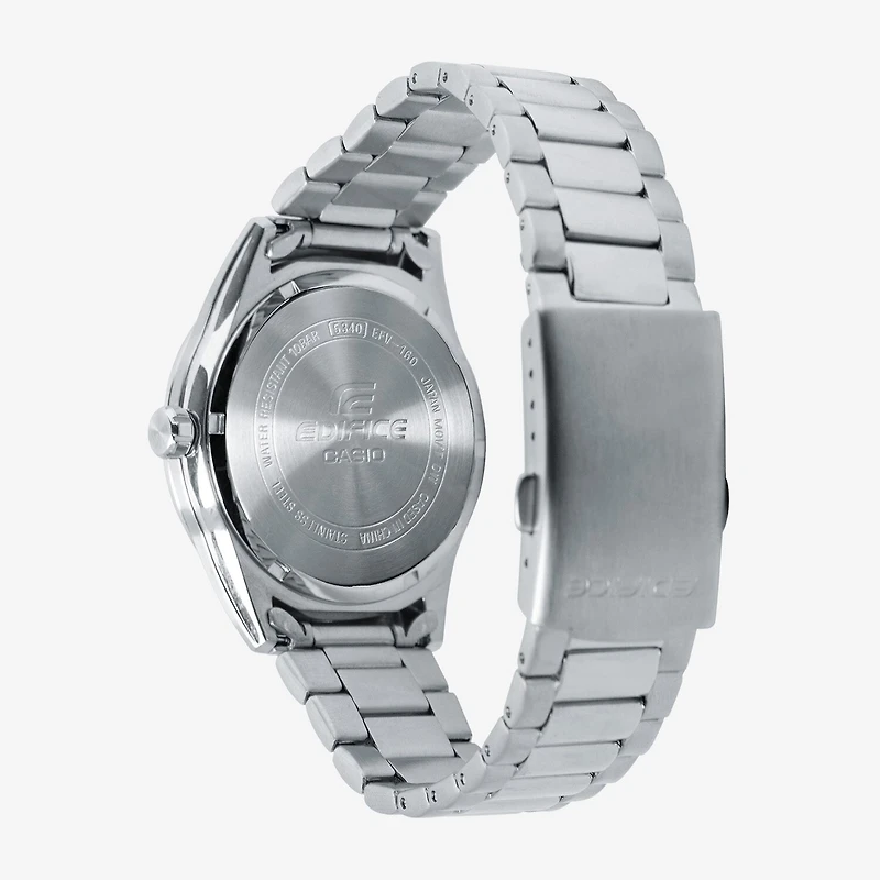 Casio Ediface Mens Silver Tone Stainless Steel Bracelet Watch Efv160d-7av