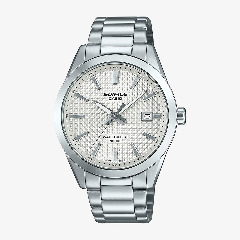 Casio Ediface Mens Silver Tone Stainless Steel Bracelet Watch Efv160d-7av