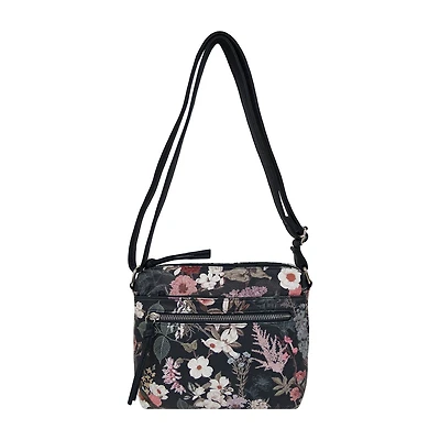 Bueno of California Floral Mini Crossbody Bag