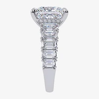Signature By Modern Bride (G, Vs2-Si1) Womens 8 1/4 Ct. T.W. Lab Grown White Diamond 14K Gold Side Stone Engagement Ring