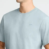 Champion Mens Crew Neck Short Sleeve Embroidered Active T-Shirt