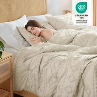 510 Design Gigi Geometric Tufted Lightweight Easy Care Comforter Set