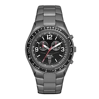 Relic® Thatcher Mens Gray Stainless Steel Chronograph Sport Watch ZR66077