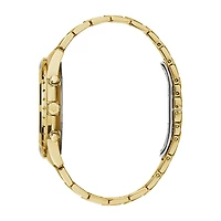 Bulova Mens Gold Tone Stainless Steel Bracelet Watch 97d121
