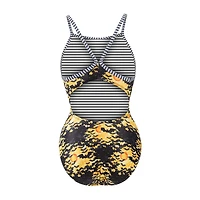 Dolfin Womens Juniors Plus Full Coverage One Piece Swimsuit