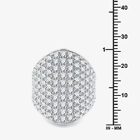 (G / Si1-Si2) Womens 4 CT. T.W. Lab Grown White Diamond 14K Gold Cocktail Ring