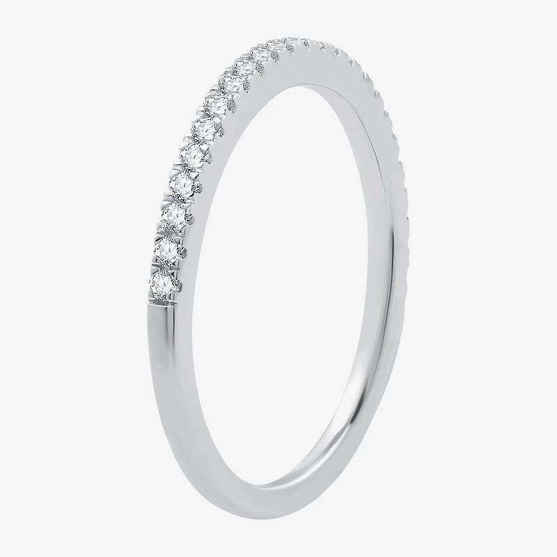 I Said Yes (G / Si1-Si2) Womens 1 CT. T.W. Lab Grown White Diamond Sterling Silver Pear Side Stone Halo Bridal Set