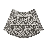 Queen Street Blythe Silver Rod Pocket Waterfall Valance