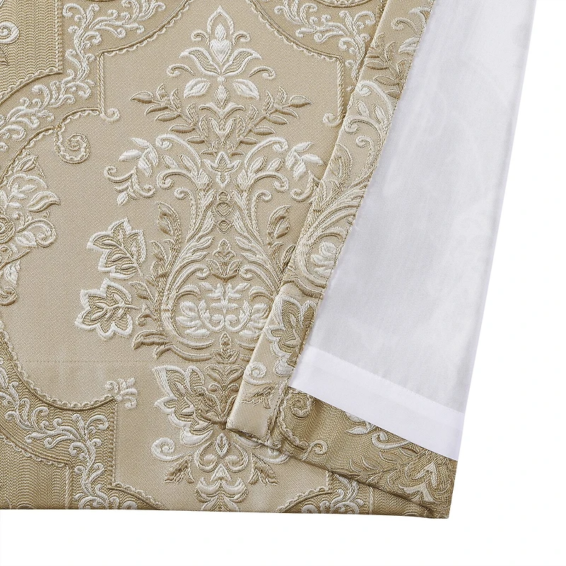 Queen Street Santina Rod Pocket Blackout Set of 2 Curtain Panel