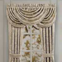 Queen Street Santina Rod Pocket Waterfall Valance