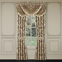 Queen Street Grandville Rod Pocket Blackout Set of 2 Curtain Panel