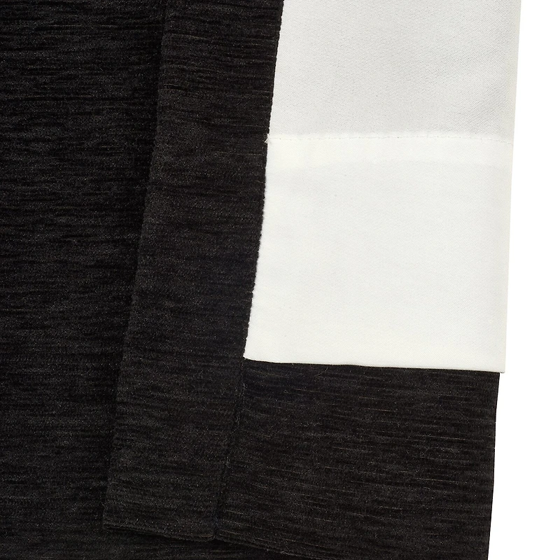 Queen Street Lavinia Rod Pocket Blackout Set of 2 Curtain Panel