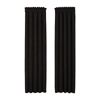 Queen Street Lavinia Rod Pocket Blackout Set of 2 Curtain Panel