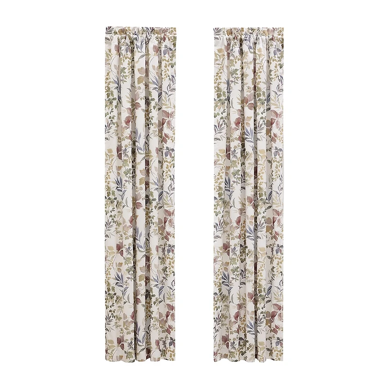 Queen Street Ridgewood Rod Pocket Blackout Set of 2 Curtain Panel