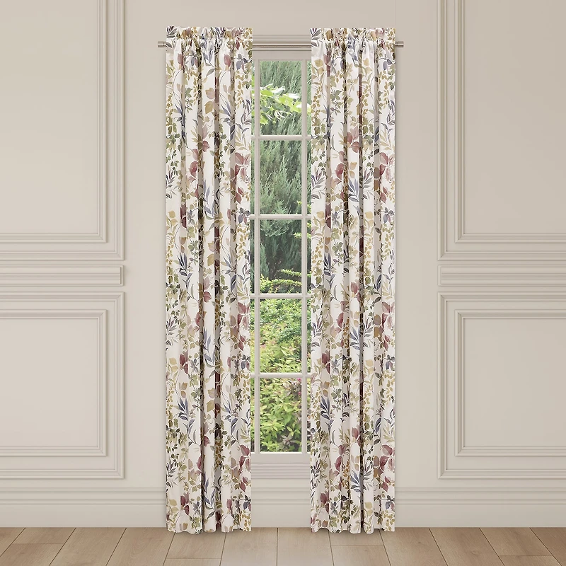 Queen Street Ridgewood Rod Pocket Blackout Set of 2 Curtain Panel