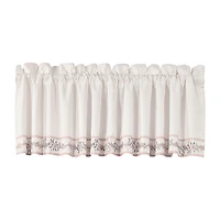 Queen Street Amagansett Rod Pocket Tailored Valance