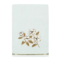 Linum Home Textiles Maggie 2-pc. Embellished Floral Bath Towel