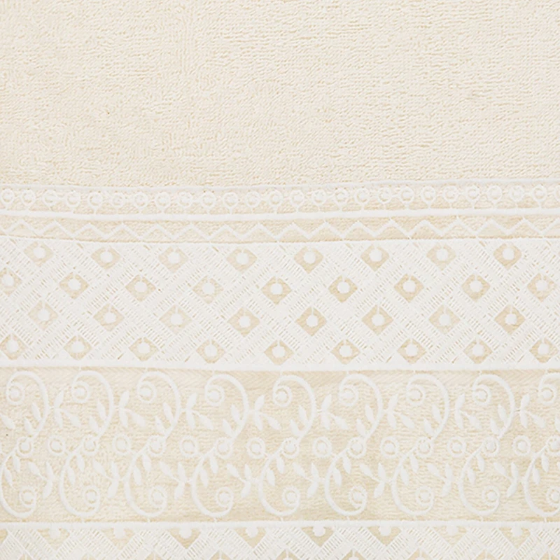 Linum Home Textiles Aiden Embellished Bath Towel
