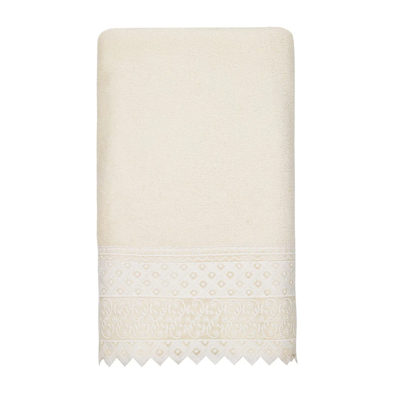 Linum Home Textiles Aiden Embellished Bath Towel