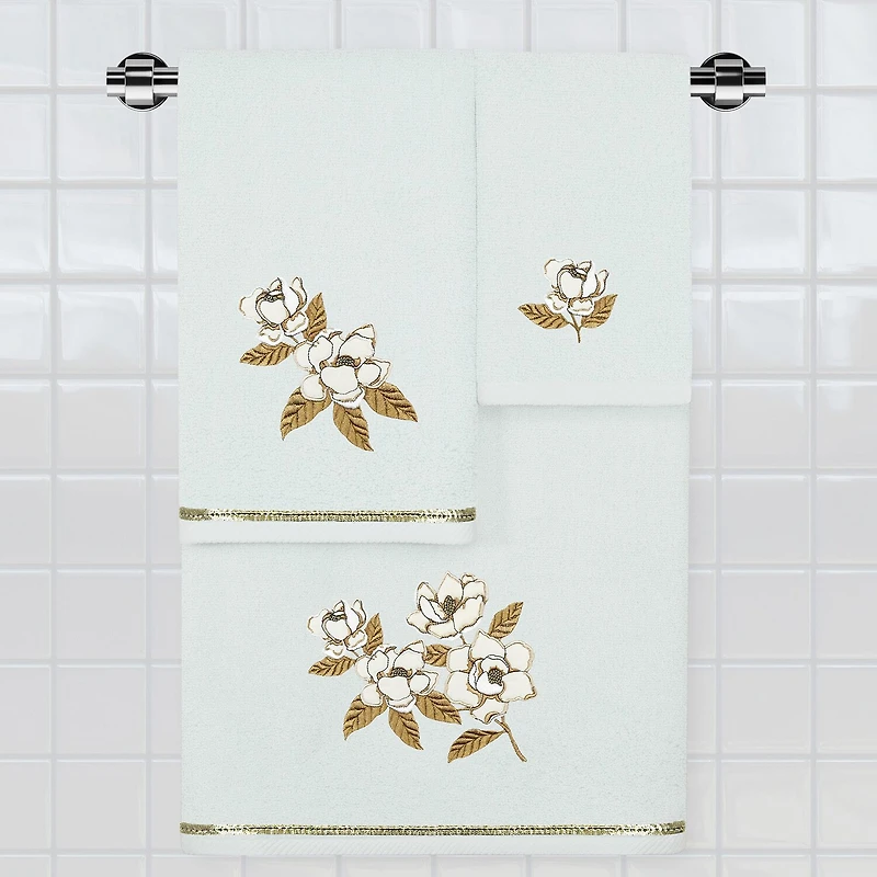 Linum Home Textiles Maggie Embellished 2-pc. Hand Towel