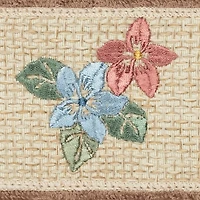 Linum Home Textiles Caroline 2-pc. Embellished Washcloth