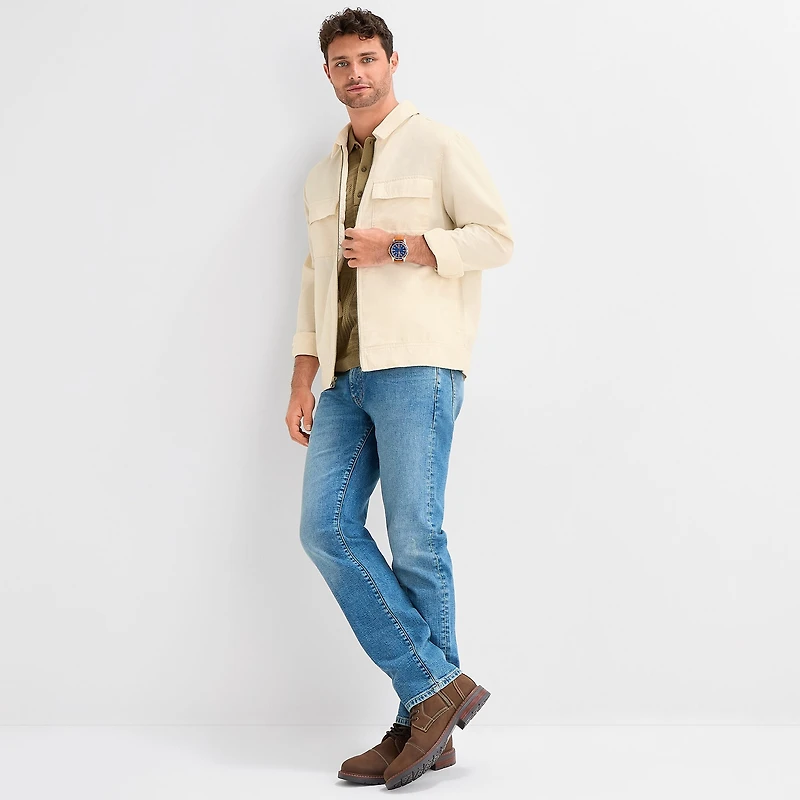 mutual weave Mens Midweight Utility Jacket