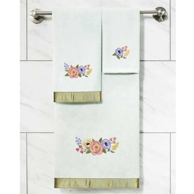 Linum Home Textiles Verano Embellished -pc. Bath Towel Set