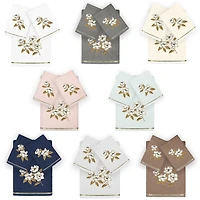 Linum Home Textiles Maggie Embellished 3-pc. Bath Towel Set