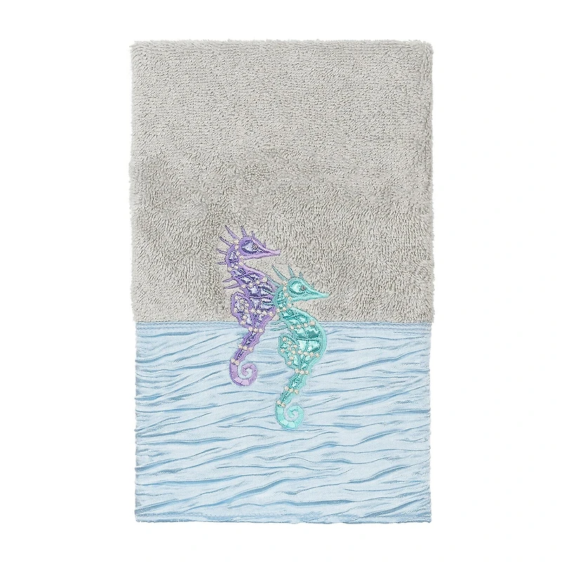 Linum Home Textiles Sofia Embellished 3-pc. Bath Towel Set