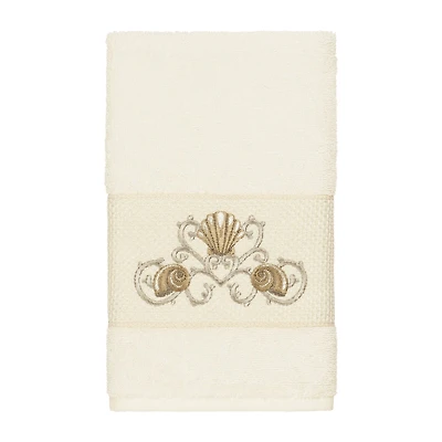Linum Home Textiles Bella Embellished Hand Towel