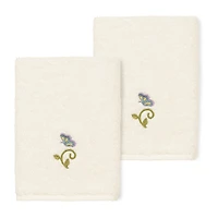 Linum Home Textiles Rebecca 2-pc. Embellished Washcloth