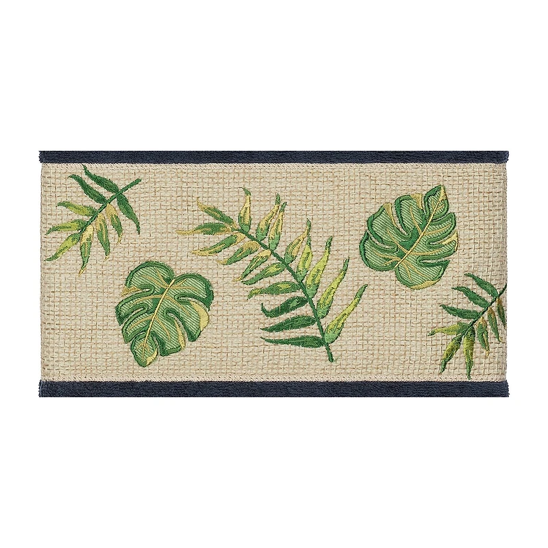 Linum Home Textiles Zoe Embellished Floral Bath Towel