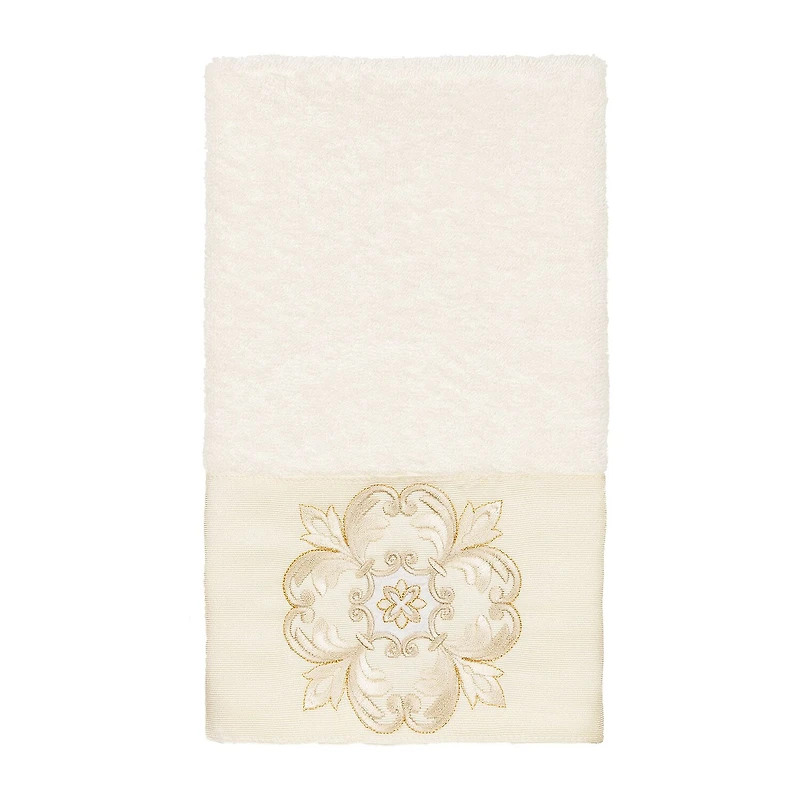 Linum Home Textiles Alyssa Embellished 3-pc. Bath Towel Set