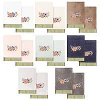 Linum Home Textiles Verano Embellished 2-pc. Hand Towel