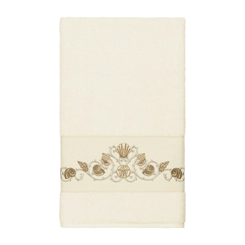Linum Home Textiles Bella Embellished Bath Towel