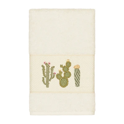 Linum Home Textiles Mila Embellished Hand Towel