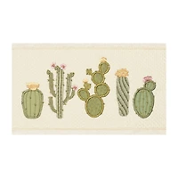 Linum Home Textiles Mila Embellished Floral Bath Towel