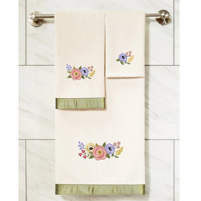 Linum Home Textiles Verano Embellished 4-pc. Bath Towel Set