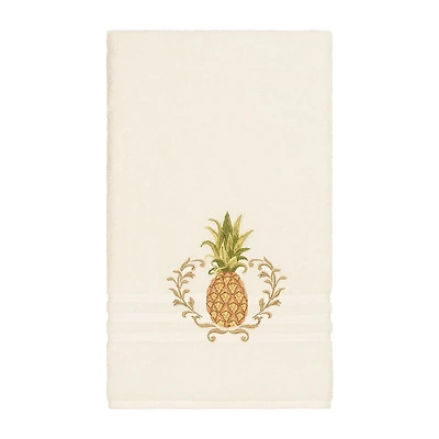 Linum Home Textiles Welcome Embellished Bath Towel