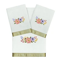 Linum Home Textiles Verano Embellished 3-pc. Bath Towel Set