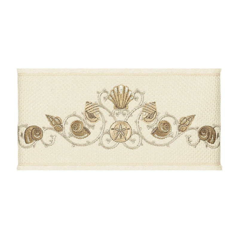 Linum Home Textiles Bella 2-pc. Embellished Bath Towel