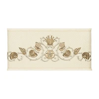Linum Home Textiles Bella 2-pc. Embellished Bath Towel