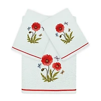 Linum Home Textiles Polly Embellished 3-pc. Bath Towel Set