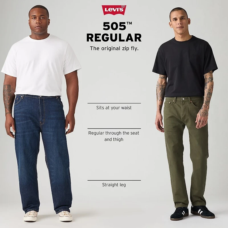 Levi's® Mens 505™ Regular Fit Straight Leg Jean