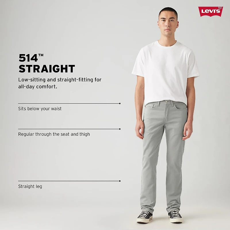 Levi's® Mens 514™ Stretch Fabric Straight Leg Jean