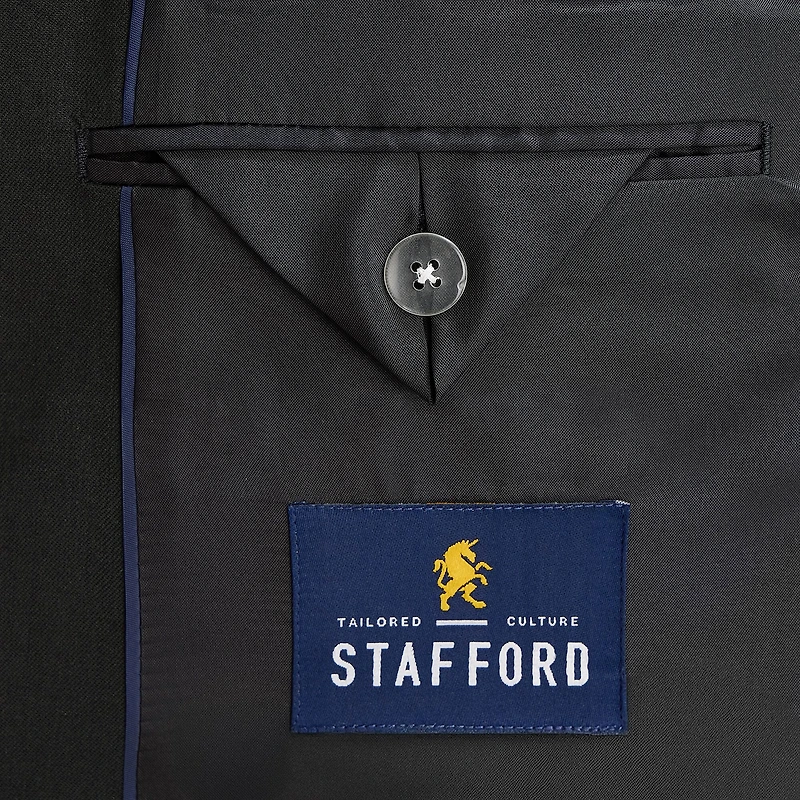 Stafford Coolmax All Season Ecomade Mens Stretch Fabric Classic Fit Suit Jacket