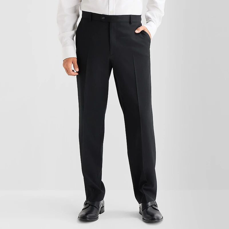 Stafford Coolmax All Season Ecomade Mens Classic Fit Flat Front Suit Pant
