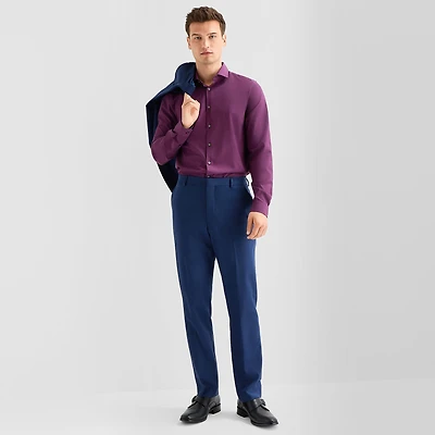 J. Ferrar Ultra Comfort Mens Slim Fit Flat Front Suit Pant